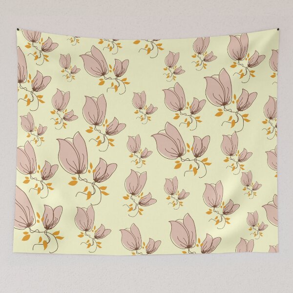Item preview, Simple Floral Pattern designed and sold by Imakeyouhappy.