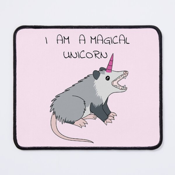 Item preview, Opossum Unicorn  designed and sold by BiscuitSnack.