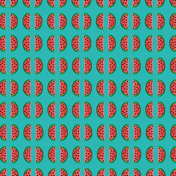 Artwork thumbnail, A H2Omelon pattern by Randomazer