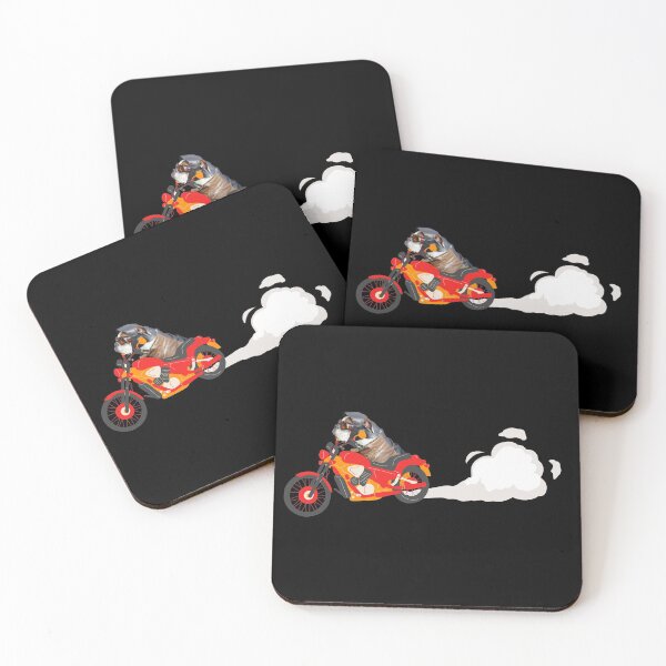 Item preview, Vroom, Vroom! Dog Rider Speeding Through the Country designed and sold by Winter--Flowers.
