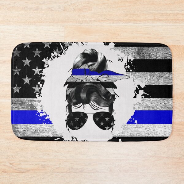 Item preview, Black USA Flag Bun Hair designed and sold by Shawa Shop.