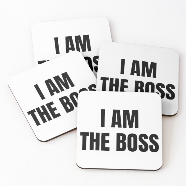 Item preview, I AM THE BOSS designed and sold by iamxxx.