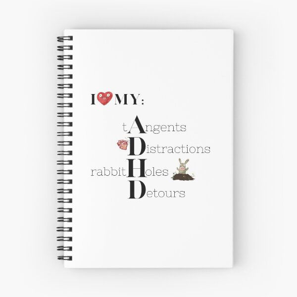 Item preview, ADHD Love designed and sold by BeaserHive.