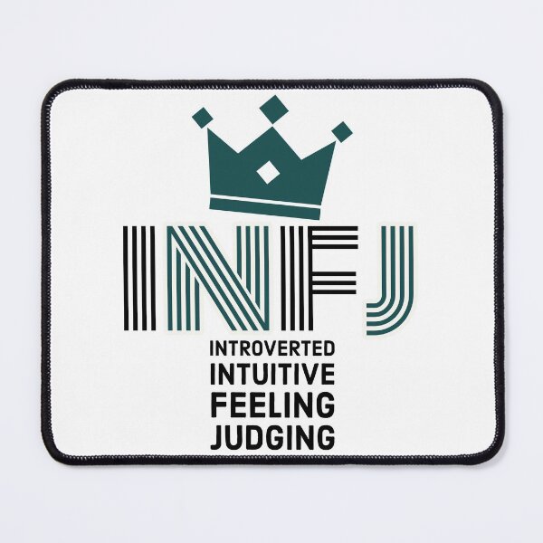 Item preview, INFJ - Typography Design 6 designed and sold by art-by-shadab.