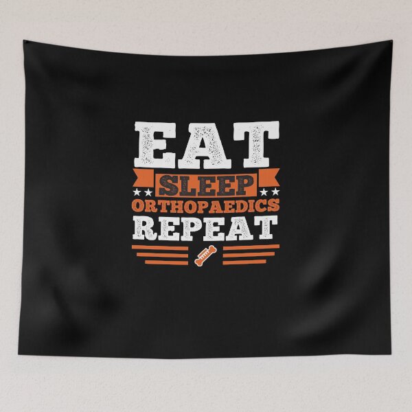 Item preview, Orthopaedics. Eat. Sleep designed and sold by orlumbuspirate.