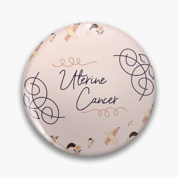 Item preview, Uterine Cancer Awareness, Uterine Cancer Ribbon Pattern designed and sold by AnsDesigns.