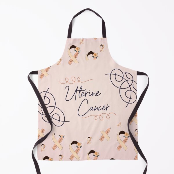 Item preview, Uterine Cancer Awareness, Uterine Cancer Ribbon Pattern designed and sold by AnsDesigns.