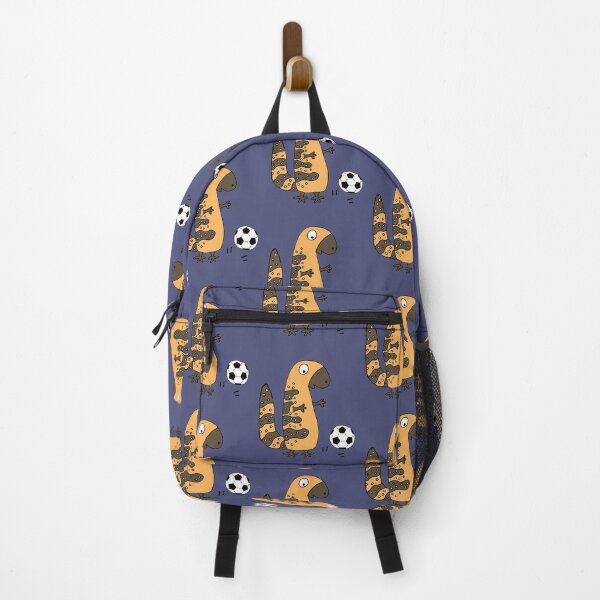Item preview, Funny Gila Monster Playing Soccer Cartoon designed and sold by Nature's Fancy.