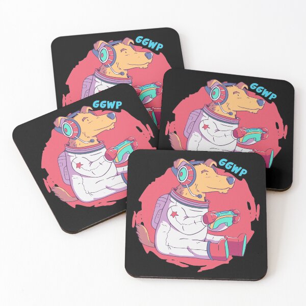 Item preview, Cartoon Dog Playing Video Games - GGWP designed and sold by MnEmzStudio.