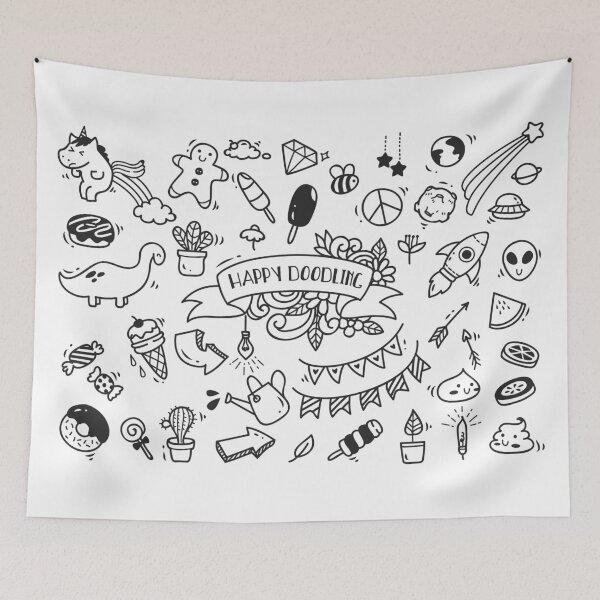 Item preview, Happy Doodling designed and sold by totoshopro.