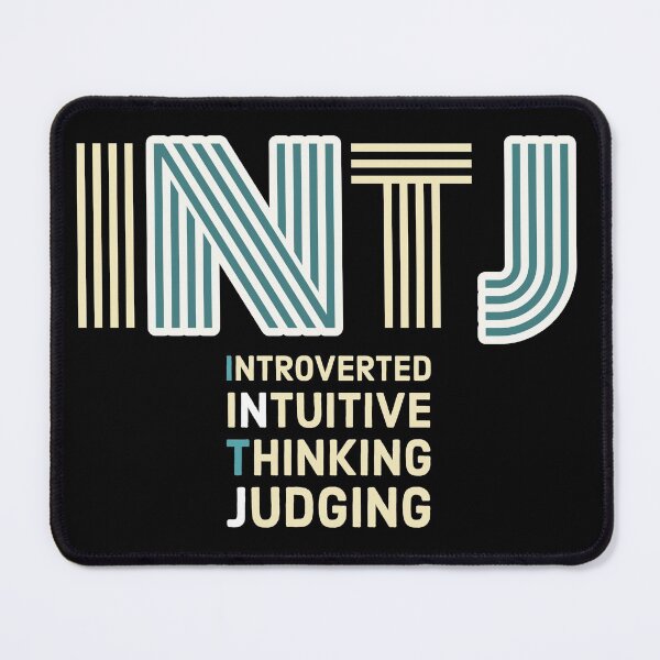 Item preview, INTJ - Typography Design 5 designed and sold by art-by-shadab.