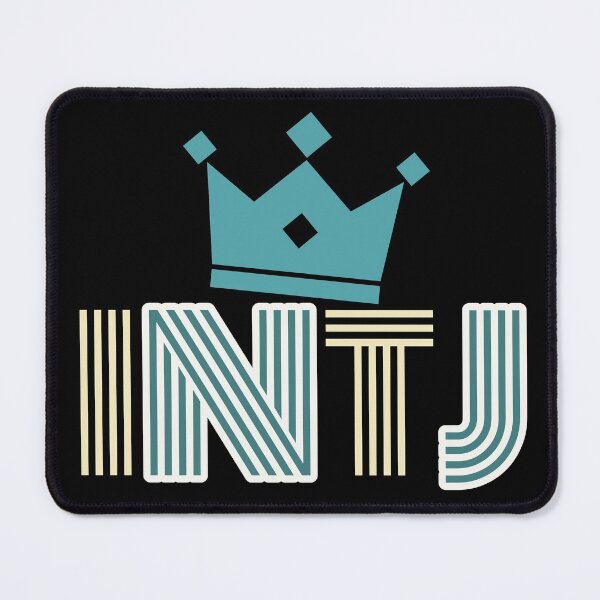 Item preview, INTJ - Typography Design 4 designed and sold by art-by-shadab.