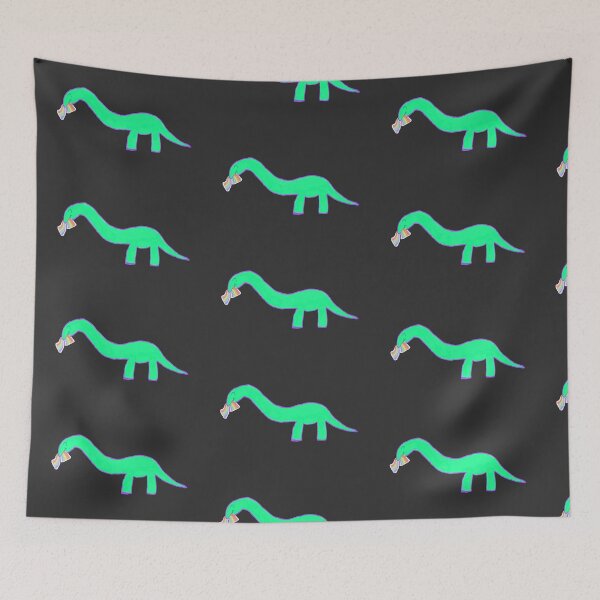 Item preview, Long neck Dino with “gay bacon” designed and sold by system51.