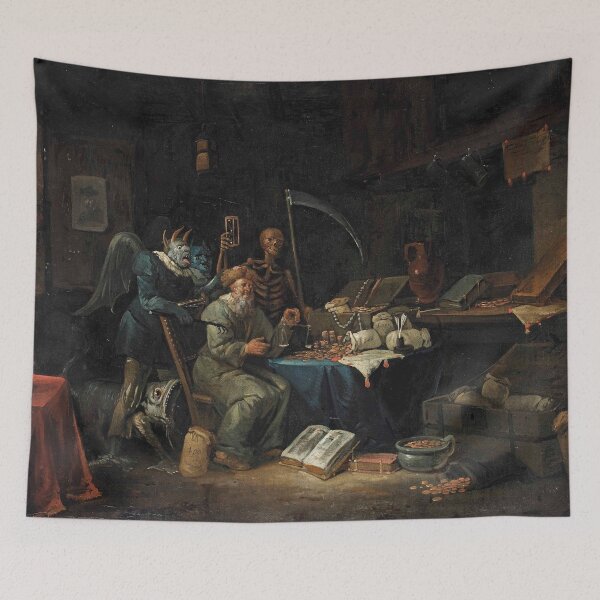 Item preview, Avarice and Greed - Medieval art designed and sold by Vintage Designs +.