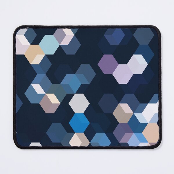 Item preview, HONEYCOMB BLUE designed and sold by EDDESIGNFORFUN.