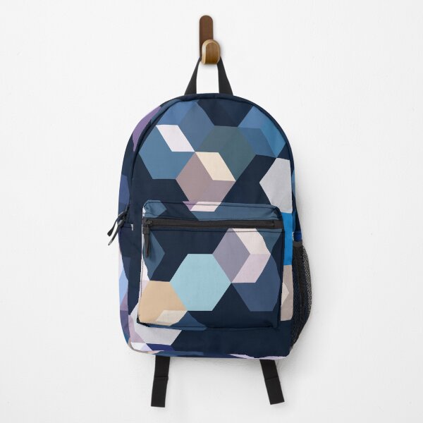 Aperçu de l'œuvre NID D'ABEILLE BLEU créée et vendue par EDDESIGNFORFUN.