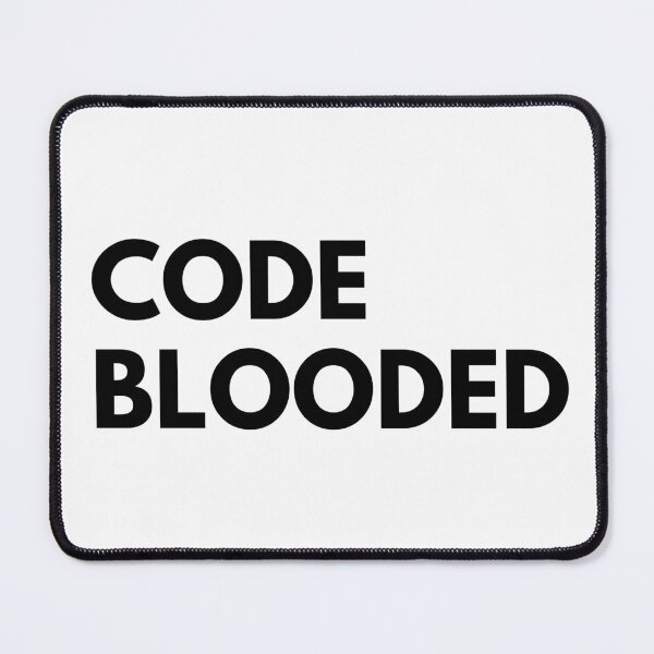 Item preview, Code Blooded designed and sold by quoteedesigns.