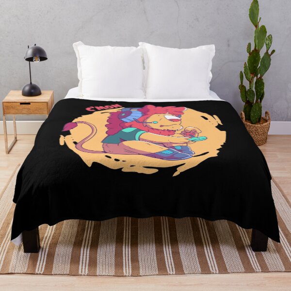 Item preview, Cartoon Lion Playing Video Games designed and sold by MnEmzStudio.