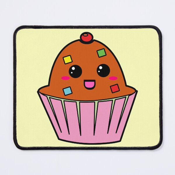 Item preview, Cute Cupcake - Kawaii Design designed and sold by art-by-shadab.