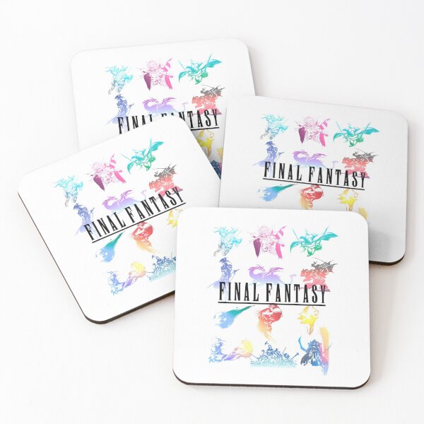 Item preview, Retro Final Fantasy Logos designed and sold by PopVultureShop.