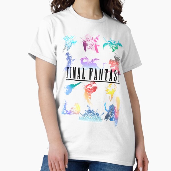 Item preview, Retro Final Fantasy Logos designed and sold by PopVultureShop.