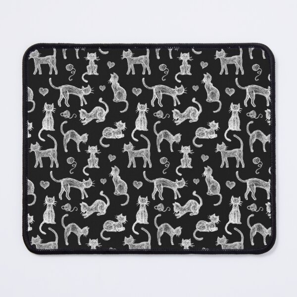 Item preview, Teacher's Pet - chalkboard cat pattern designed and sold by micklyn.