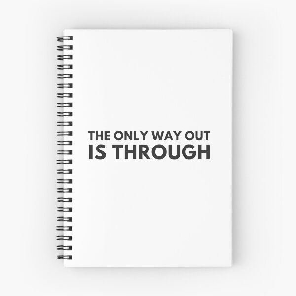 Item preview, The only way out is through designed and sold by EnlightParis.