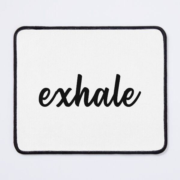 Item preview, Exhale Typography  designed and sold by quoteedesigns.