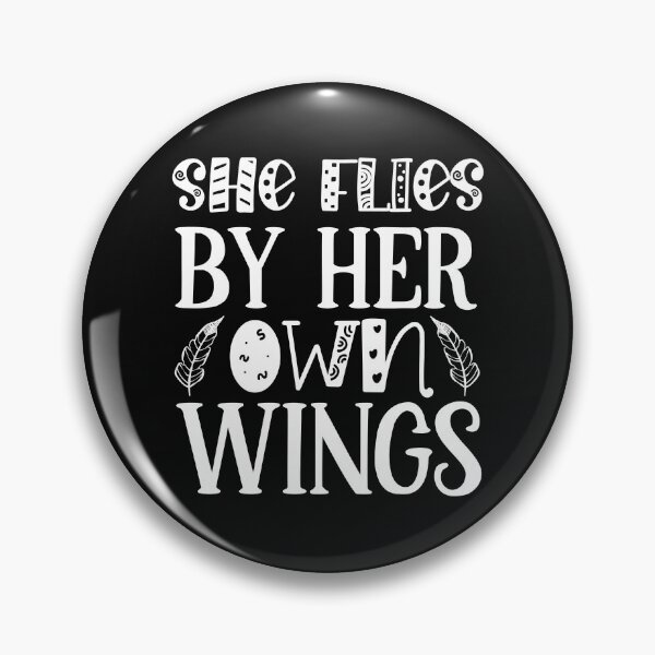 Item preview, She Flies By Her Own Wings designed and sold by SweetbeStore.