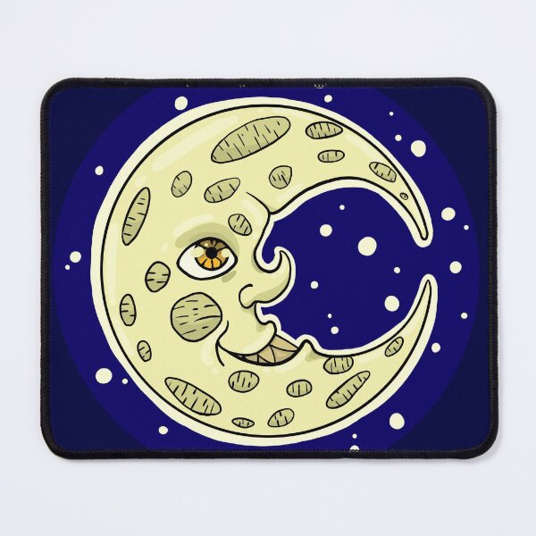 Item preview, creepy magical moon moon face designed and sold by WindchesterSama.