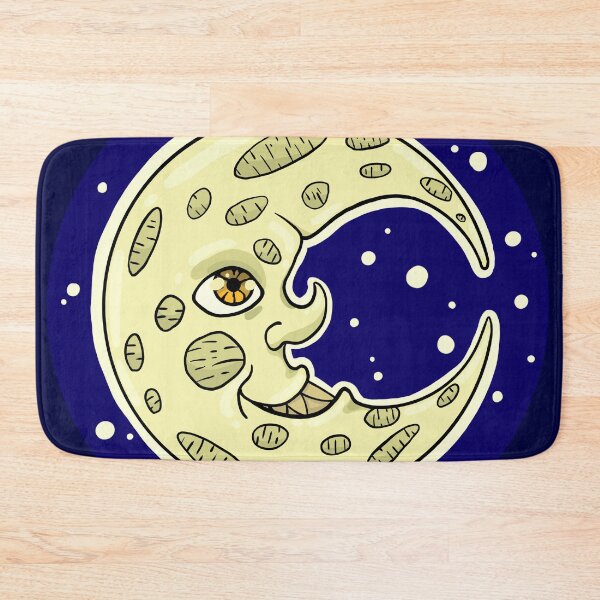 Item preview, creepy magical moon moon face designed and sold by WindchesterSama.