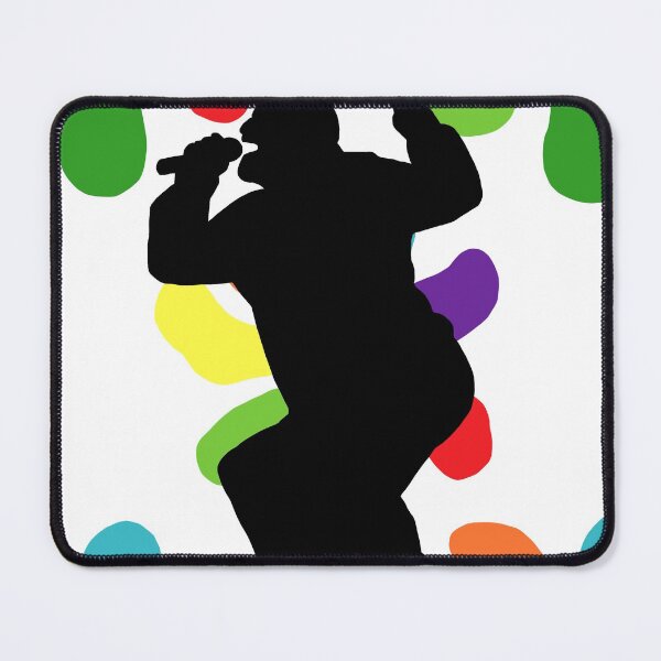 Item preview, James band silhouette print in white designed and sold by indieologyshop.