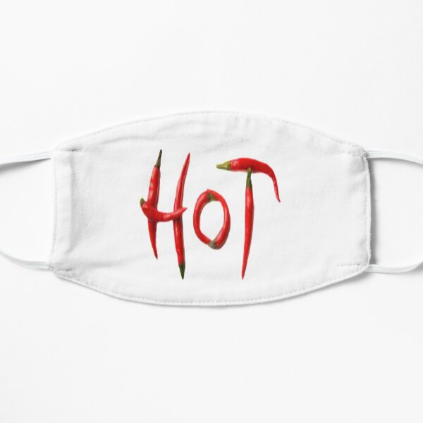  Red hot  Flat Mask