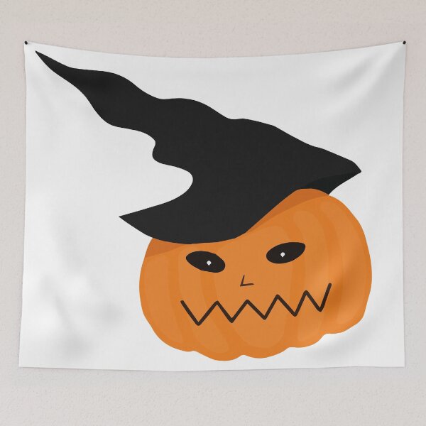 Item preview, Pumpkin wearing a hat designed and sold by Lilbel.