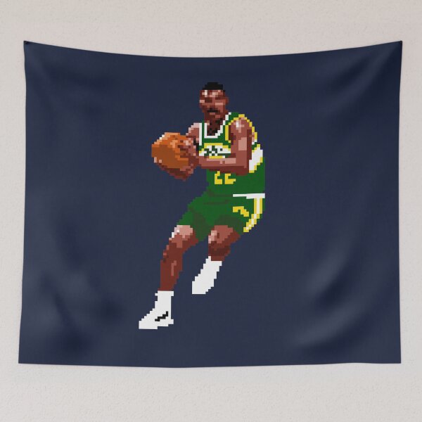 Item preview, Ricky Pierce Pixel Dribble Qiangy designed and sold by qiangdade.