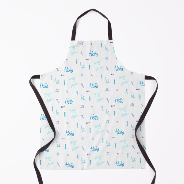 Item preview, Hi, Hello, Hey There (blue version) designed and sold by CPArtStudios.