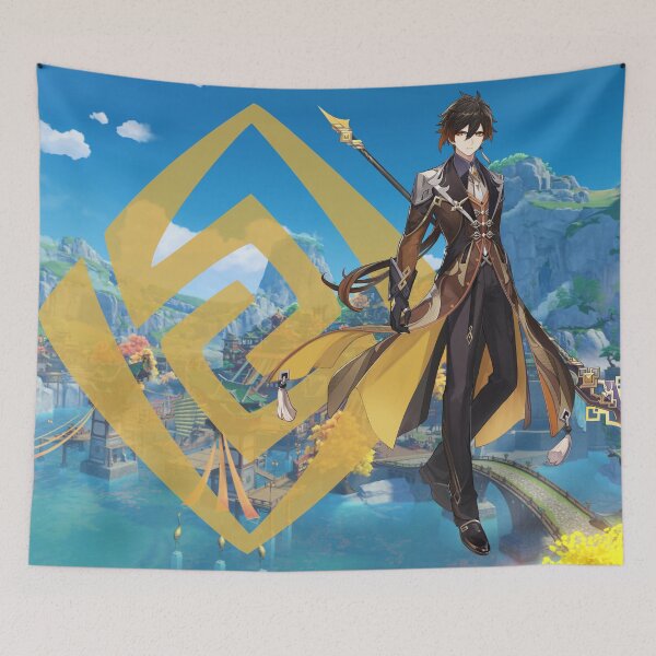Item preview, Zhongli - Genshin Impact designed and sold by VelvetZone.