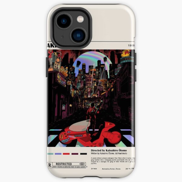 Japanese animated post-apocalyptic cyberpunk action film Poster iPhone Tough Case