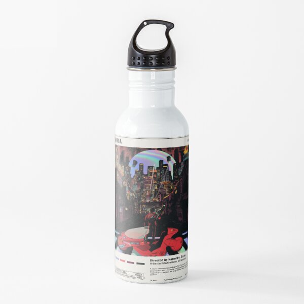 Japanese animated post-apocalyptic cyberpunk action film Poster Water Bottle