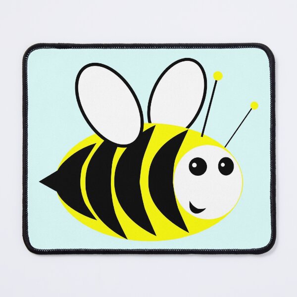 Item preview, cute wholesome bee designed and sold by art-by-shadab.