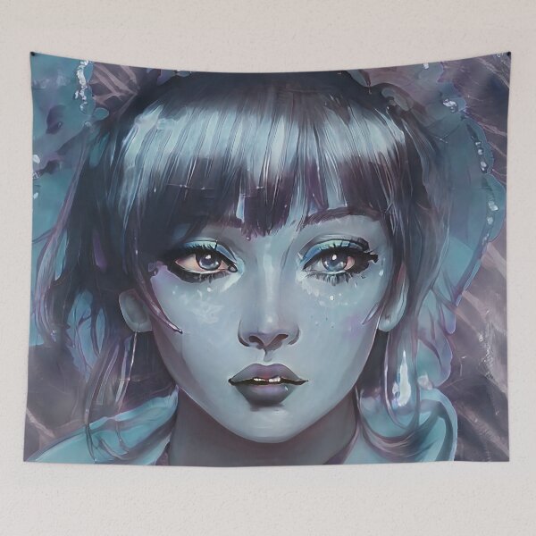 Item preview, Dreamy Woman Portrait designed and sold by palaco210.