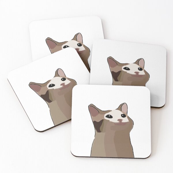 Item preview, Pop cat | Popping Cat before Popping designed and sold by Glitch & Giggle.