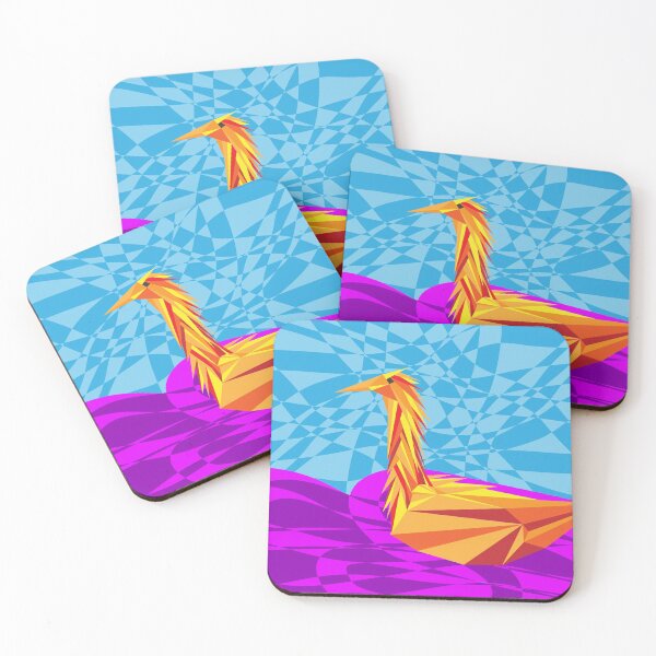 Item preview, Psychedelic Polygonal Duck designed and sold by ADIAszmoneit.