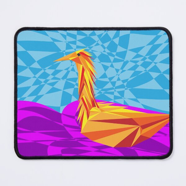 Item preview, Psychedelic Polygonal Duck designed and sold by ADIAszmoneit.