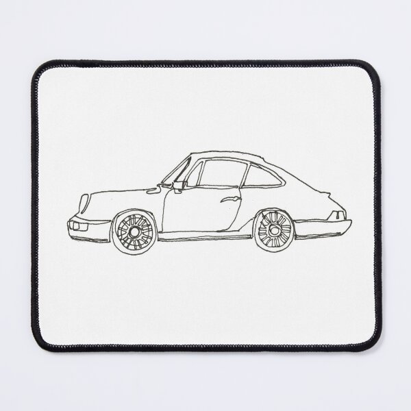 Item preview, One-line classic car sportscar designed and sold by lalashellsArt.
