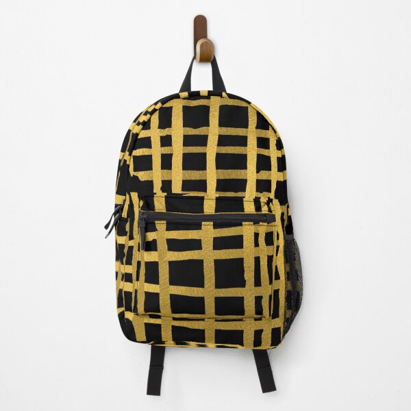 Item preview, GOLD and BLACK CROSSHATCH designed and sold by EllieMonroe.