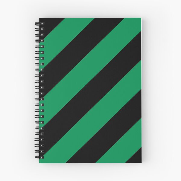 Item preview, Green and Black Diagonal Stripe Pattern 2022 Trending Color - Hue - Shade - Colour Pantone Green Bee 17-6154 designed and sold by ColorOfTheYears.
