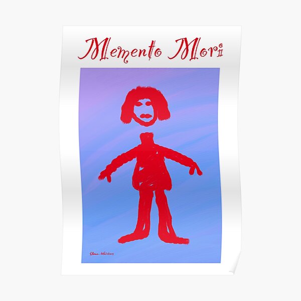 Memento mori - original artwork Poster