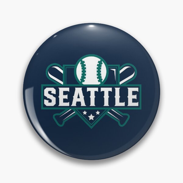 Item preview, Seattle Baseball Home Plate Crossed Bats designed and sold by toutwearapparel.