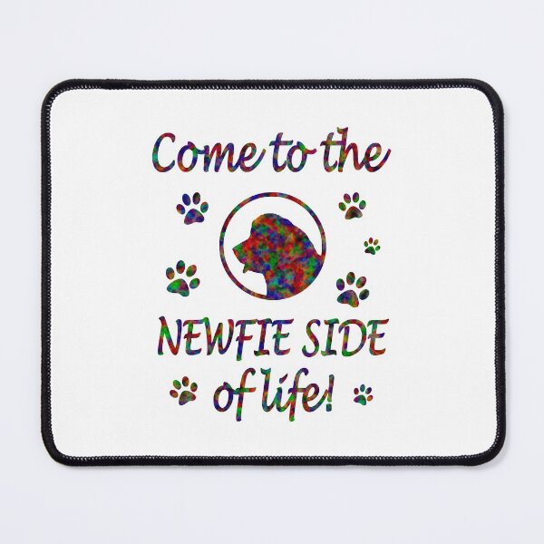 Item preview, Newfoundland Dog Newfie Side Of Life designed and sold by Moonyflower.